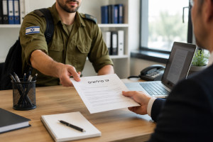 היתר לפיטורי עובד בשירות מילואים